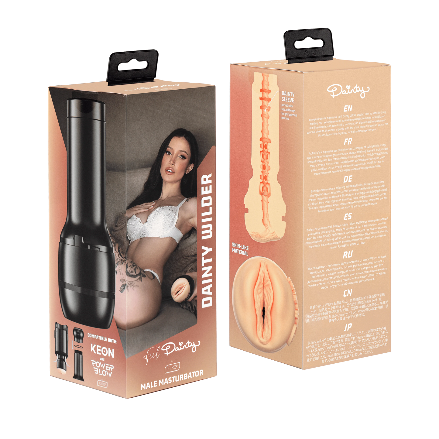 Packaging for the FeelStars FeelDainty Stroker | Kinkly Shop