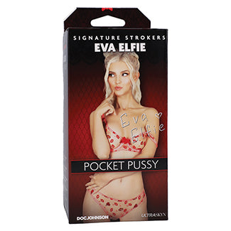 Packaging for the Signature Strokers Eva Elfie stroker | Kinkly Shop