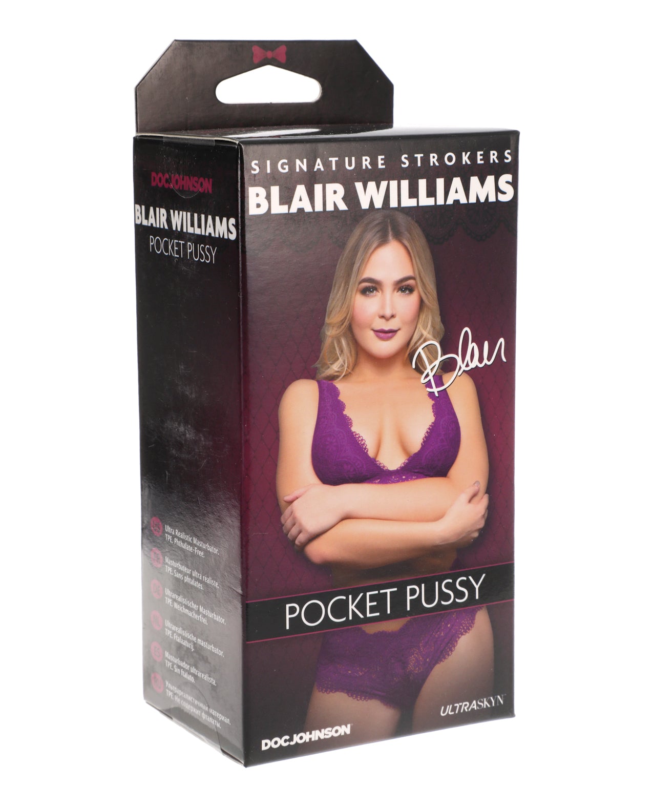 Packaging for the Signature Strokers Blair Williams | Kinkly Shop