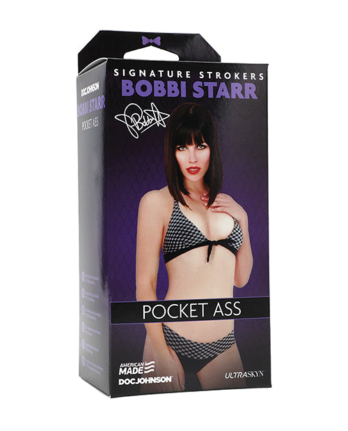 Packaging for the Signature Strokers Bobbi Starr stroker | Kinkly Shop