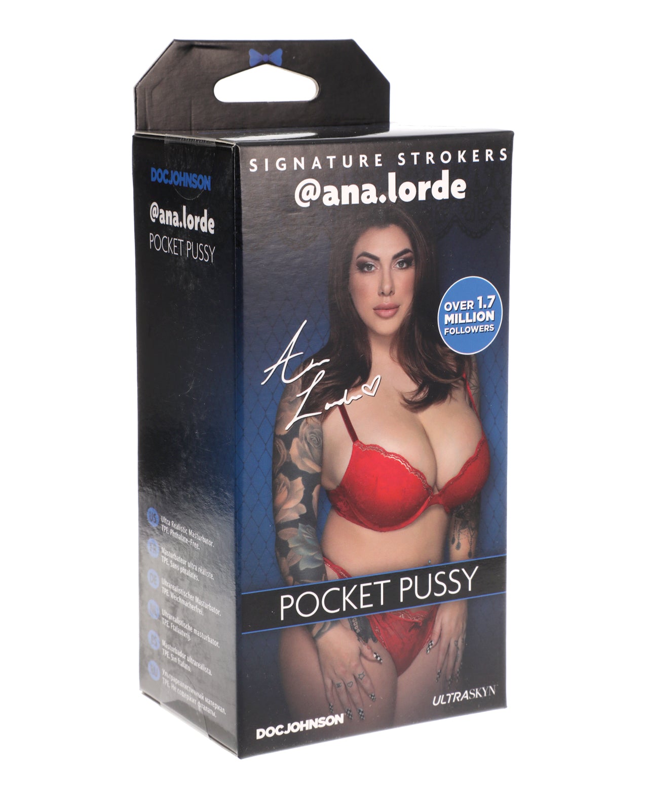 Packaging for the Signature Strokers @ana.lorde stroker | Kinkly Shop