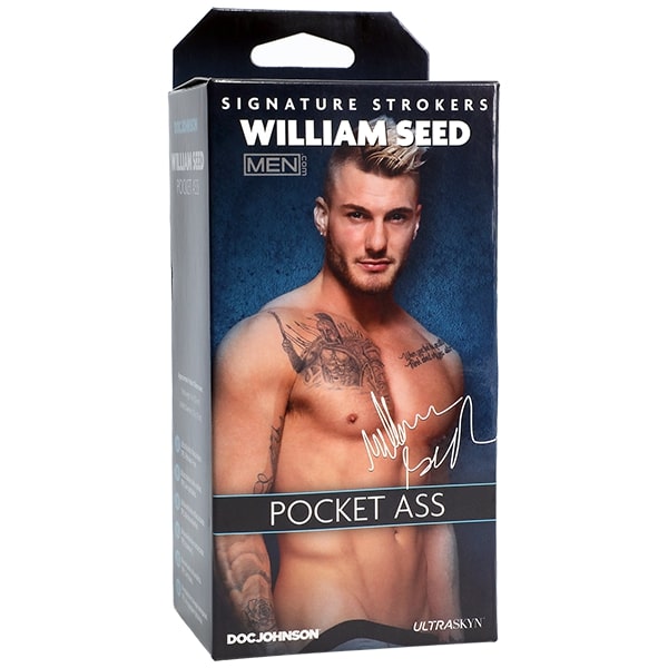 Packaging for the Signature Strokers William Seed stroker | Kinkly Shop