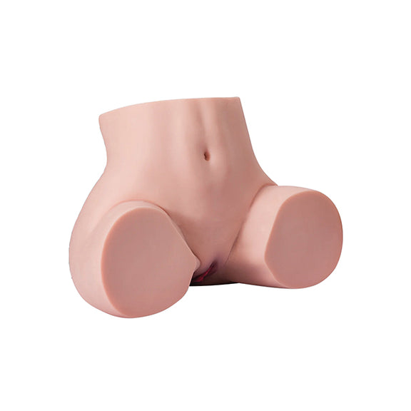 The Ruby Big Ass Sex Doll Torso in front of a plain white background. The torso sits up on its own. | Kinkly Shop