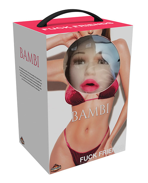 Packaging for the Fuck Friends Inflatable Doll - Bambi | Kinkly Shop