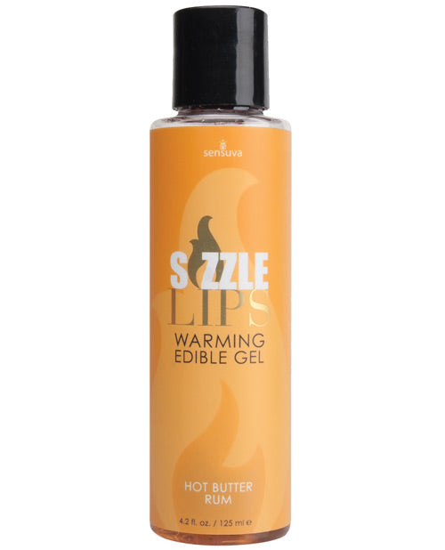Sizzle Lips Warming Gel in Hot Butter Rum | Kinkly Shop
