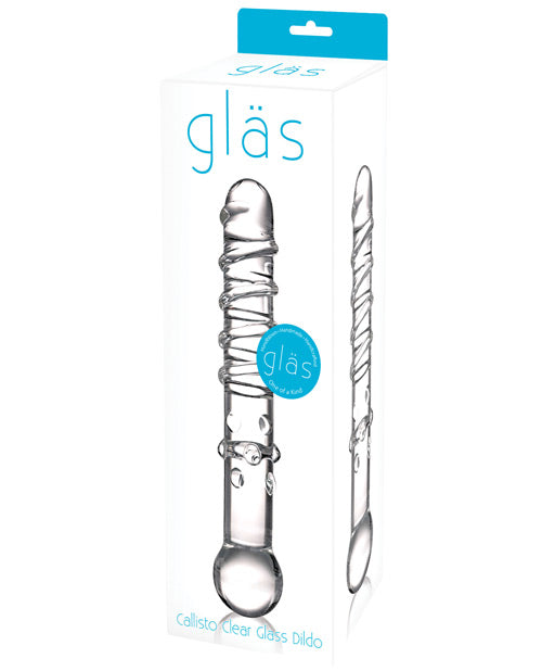 Packaging for the Glas Callisto dildo | Kinkly Shop