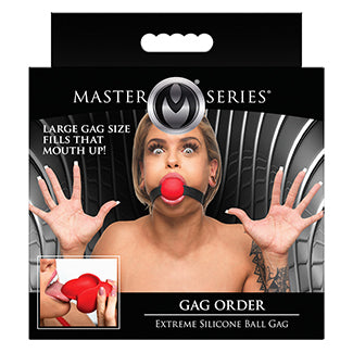 Packaging for the Master Series Gag Order| Kinkly Shop