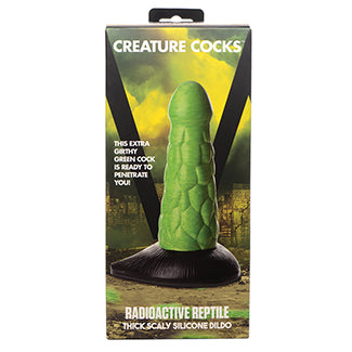 Packaging for the Creature Cocks Radioactive Reptile | Kinkly Shop