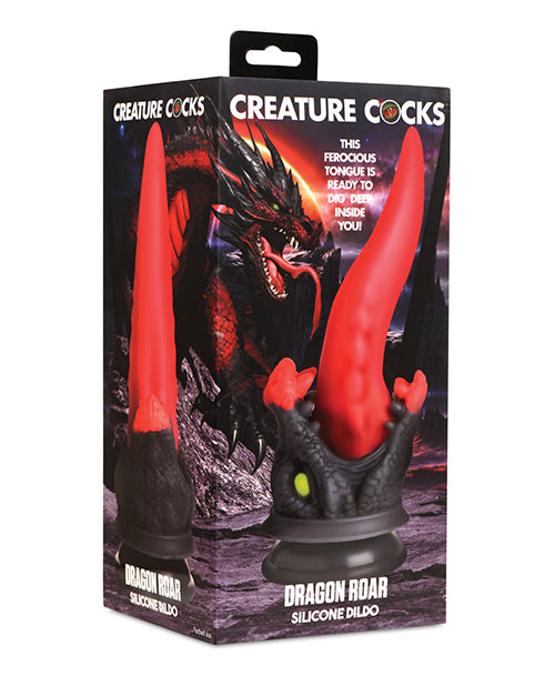 Packaging for the Creature Cocks Dragon Roar | Kinkly Shop