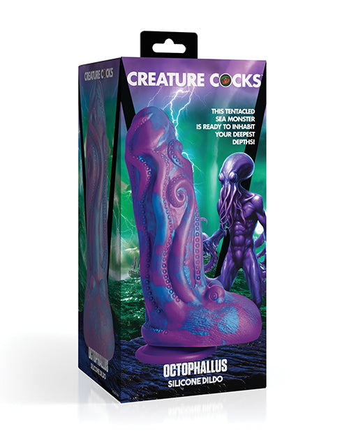 Packaging for the Creature Cocks Octophallus | Kinkly Shop
