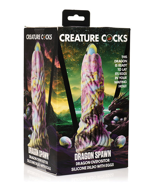 Packaging for the Creature Cocks Dragon Spawn Ovipositor with Eggs | Kinkly Shop