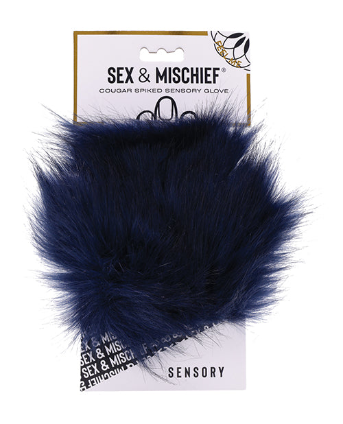 Packaging for the Sportsheets Cougar Spiked Sensory Glove | Kinkly Shop