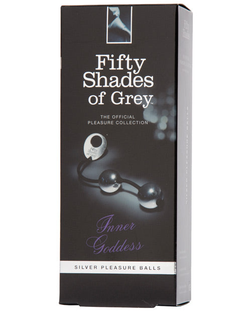 Packaging for the Fifty Shades of Grey Inner Goddess Kegel Balls | Kinkly Shop