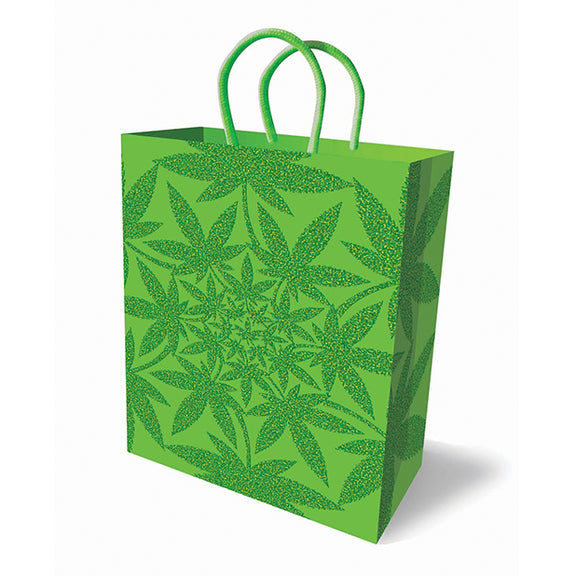 The Glitter Ganja Gift Bag in front of a plain white background | Kinkly Shop