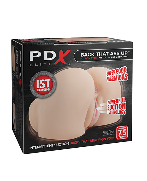 Packaging for the Back That Ass Up Automatic Mega Masturbator | Kinkly Shop