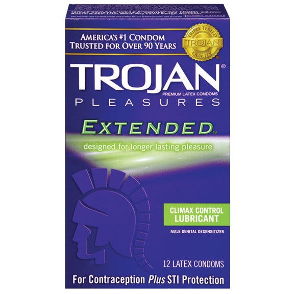 Trojan Extended Pleasure Condoms