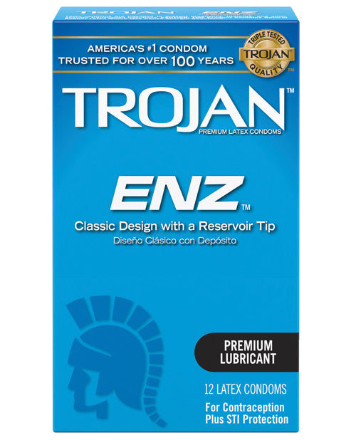 Trojan ENZ Lubricated Condoms 36-Pack for Safe Pleasure Kinkly Shop Trojan ENZ Lubricated Condoms 36-Pack for Safe Pleasure Kinkly Shop