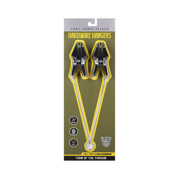 Packaging for the Fort Troff Hardwire Hangers | Kinkly Shop
