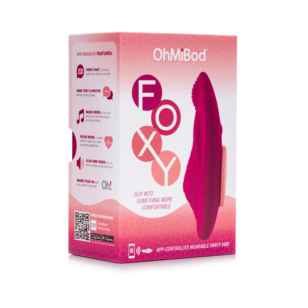 Packaging for the OhMiBod Foxy | Kinkly