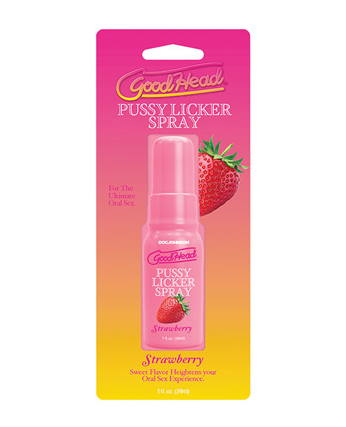 GoodHead Pussy Licker Spray in Strawberry | Kinkly