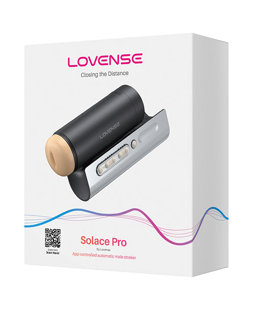 Packaging of the Lovense Solace Pro | Kinkly