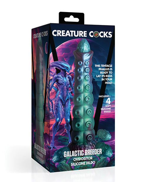 Packaging for the Creature Cocks Galactic Breeder Ovipositor | Kinkly Shop