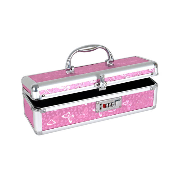 The Lockable Vibrator Case in Pink | Kinkly Shop