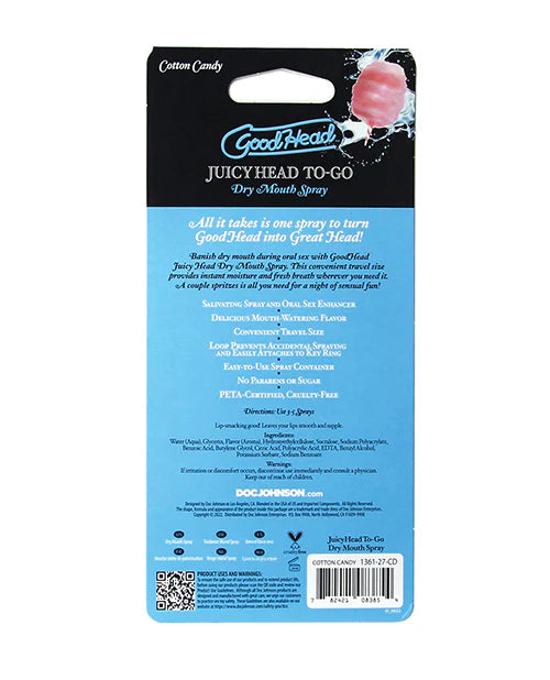 Goodhead Juicy Head Dry Mouth Spray To Go