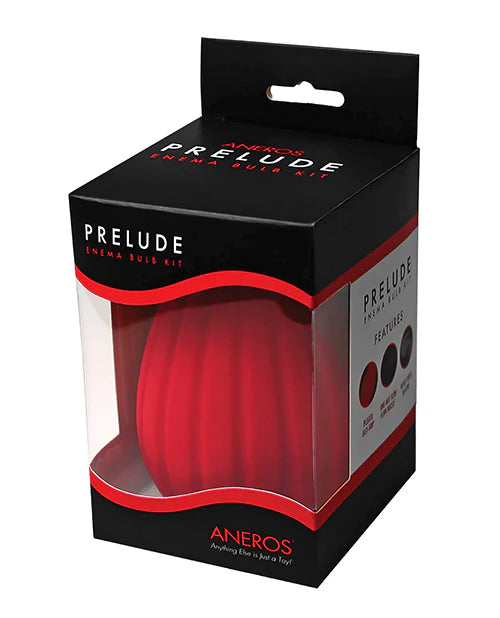 Packaging for the Aneros Prelude Enema Bulb | Kinkly Shop