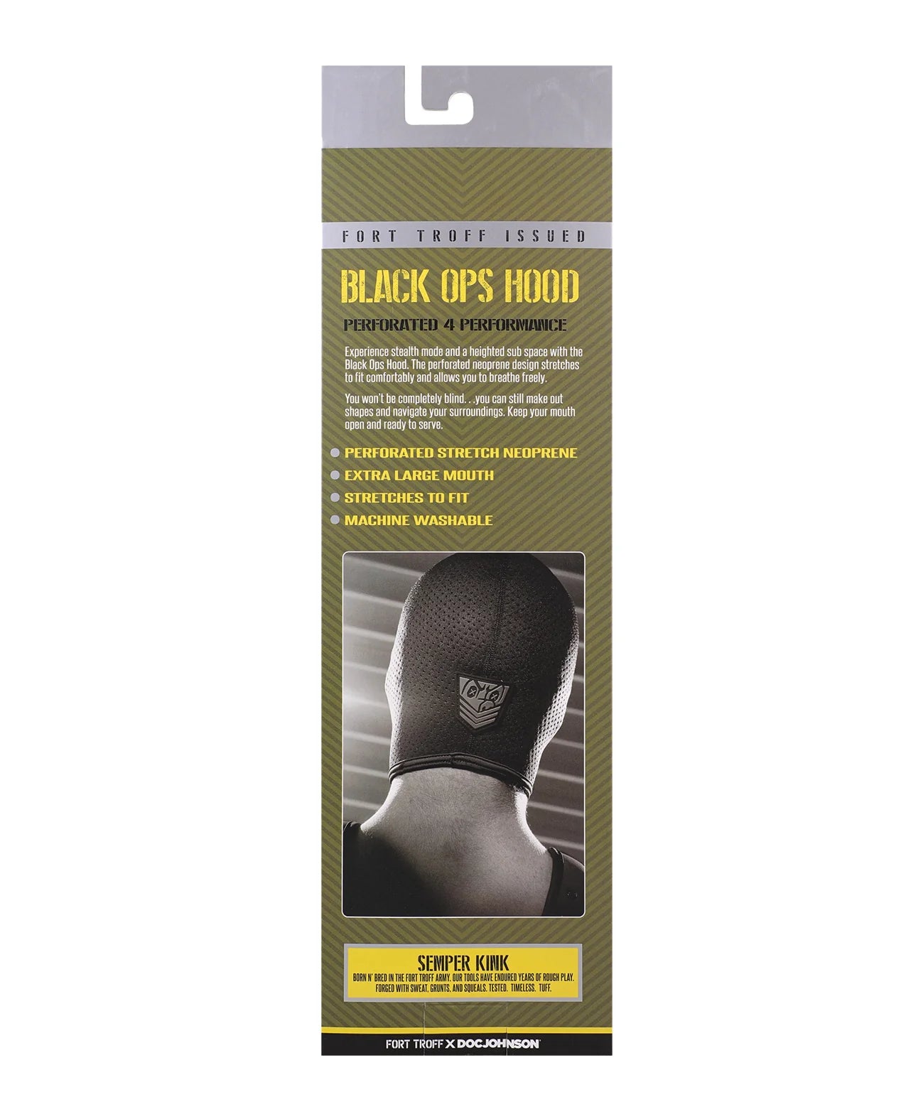 Fort Troff Black Ops Hood