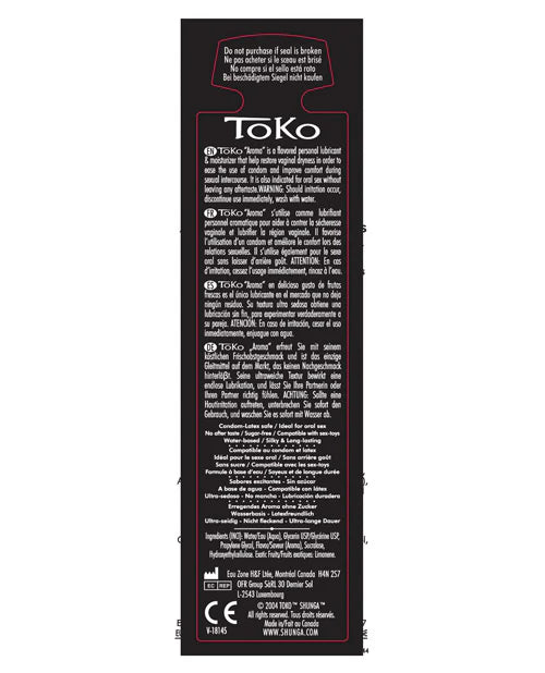 Shunga Toko Aroma Flavoured Lubricants