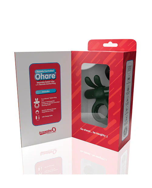 Screaming O Ohare Remote Controlled Vibrating Ring - XL