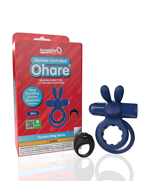 Screaming O Ohare Remote Controlled Vibrating Ring - XL