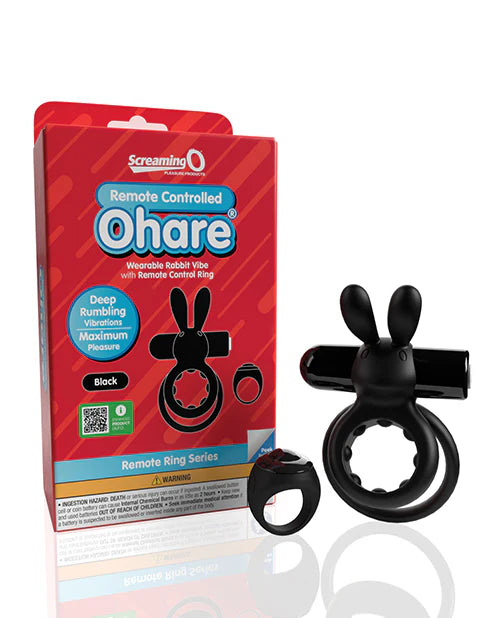 Screaming O Ohare Remote Controlled Vibrating Ring - XL