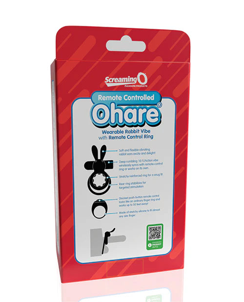 Screaming O Ohare Remote Controlled Vibrating Ring - XL