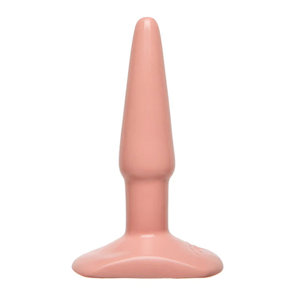 The Doc Johnson Classic Butt Plug in Beige Small | Kinkly Shop