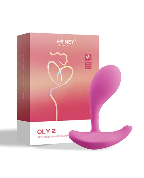 Oly 2 Pressure Sensing App-Enabled Wearable Clit & G Spot Vibrator - Black