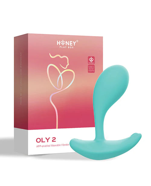 Oly 2 Pressure Sensing App-Enabled Wearable Clit & G Spot Vibrator - Black