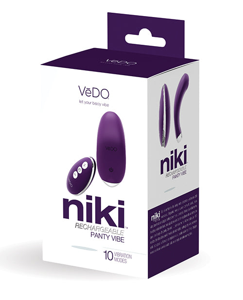 Packaging of the VeDo Niki | Kinkly