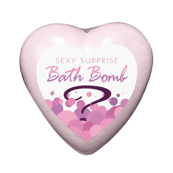 Sexy Surprise Bath Bomb in front of a plain white background | Kinkly