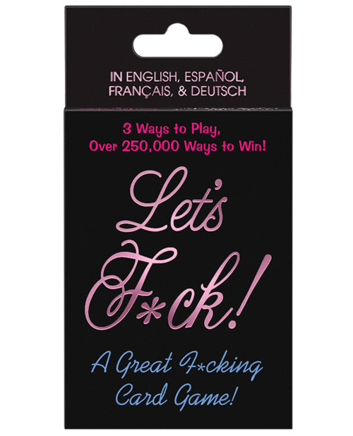 Packaging for the Let's Fuck | Kinkly