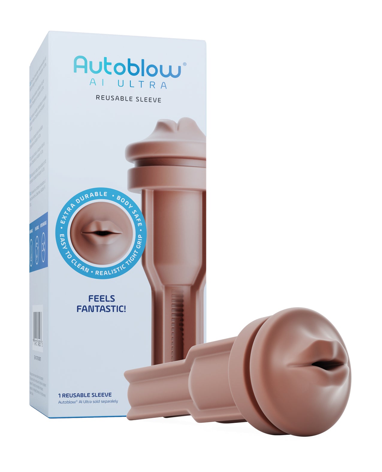 Autoblow AI Ultra Mouth Sleeve Realistic, Textured Pleasure Kinkly Shop Autoblow AI Ultra Mouth Sleeve Realistic, Textured Pleasure Kinkly Shop
