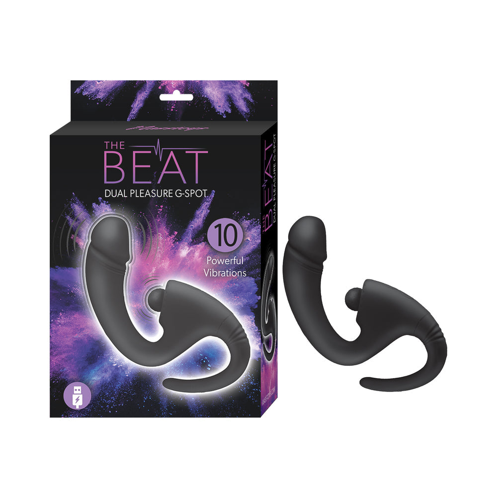The Beat Dual Pleasure Vibrator G-Spot & Clit Stimulation Kinkly Shop The Beat Dual Pleasure Vibrator G-Spot & Clit Stimulation Kinkly Shop