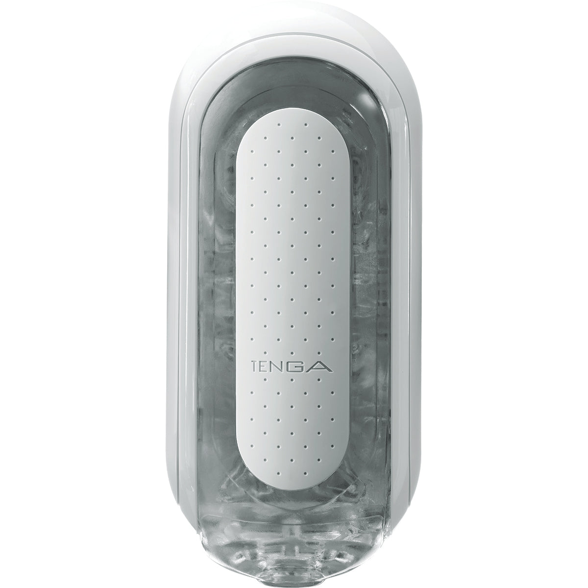 The TENGA Flip Zero Vibrating in front of a plain white background | Kinkly