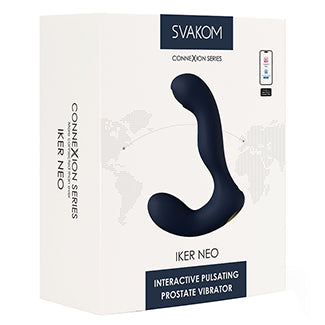 Svakom Iker Neo Prostate Massager Dual Motors + App Control Kinkly Shop Svakom Iker Neo Prostate Massager Dual Motors + App Control Kinkly Shop