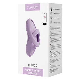 Svakom Echo 2 Compact Clitoral Vibrator with 5 Modes Kinkly Shop Svakom Echo 2 Compact Clitoral Vibrator with 5 Modes Kinkly Shop