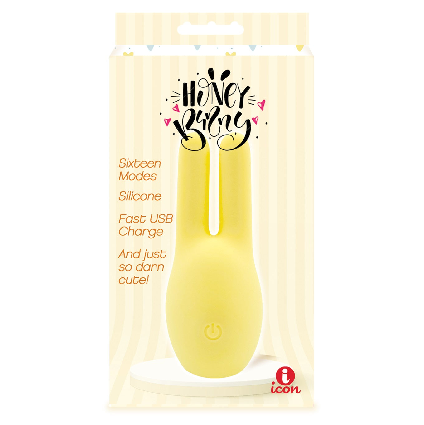 Buzzy Bunny Clitoral Vibe 10-Mode Yellow Silicone Stimulator Kinkly Shop Buzzy Bunny Clitoral Vibe 10-Mode Yellow Silicone Stimulator Kinkly Shop