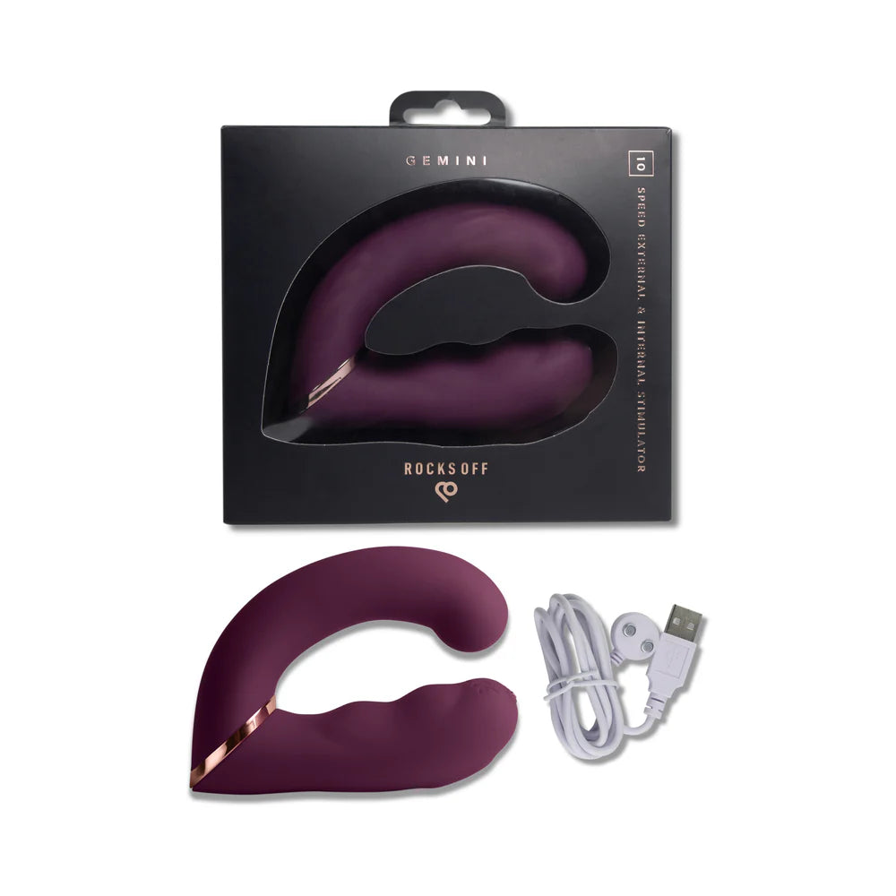 Rocks-Off Gemini Burgundy