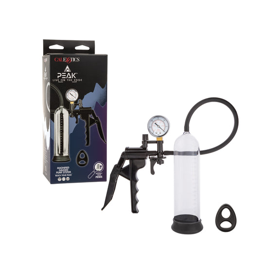 Magnified Gauged Penis Pump System