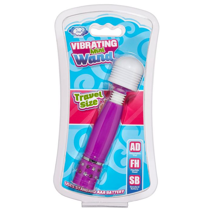 Cloud 9 mini wand massager purple